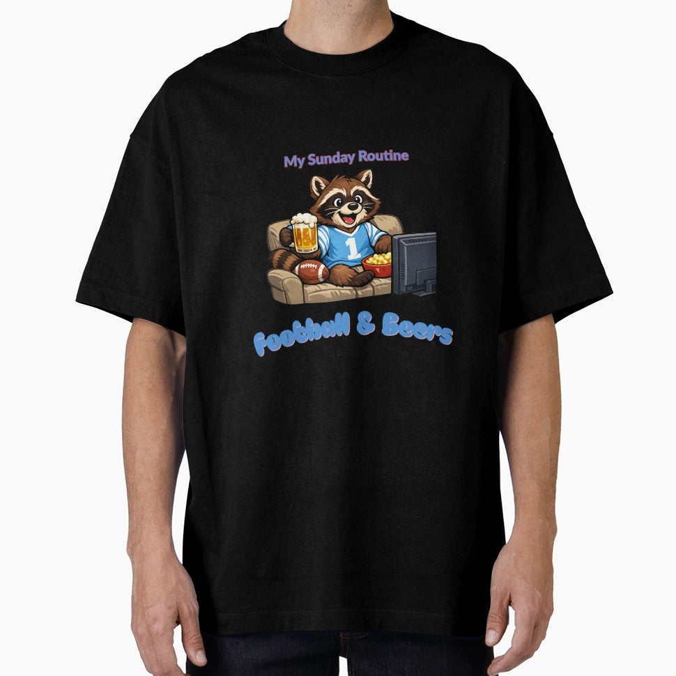 Tennessee Titans Sunday Routine T-Shirt - Fun Novelty Design for Adults - T-Shirt, Sweatshirt, Hoodie