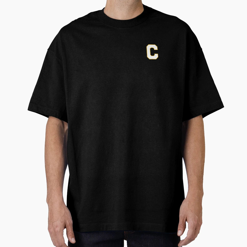 Los Angeles Letter C Helmet Face T-Shirt - Casual Everyday Wear Men Women - T-Shirt, Sweatshirt, Hoodie