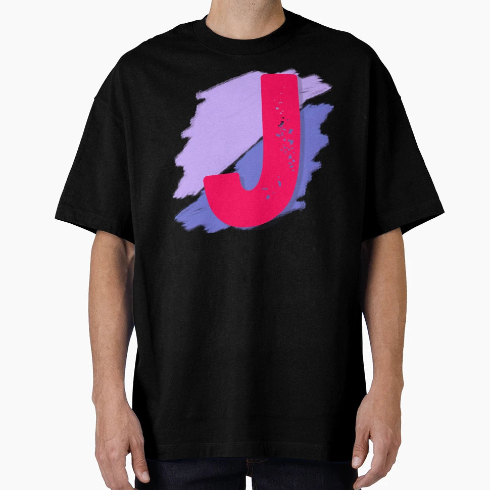Letter J T-Shirt - Fun Novelty Design Men Women - T-Shirt, Sweatshirt, Hoodie