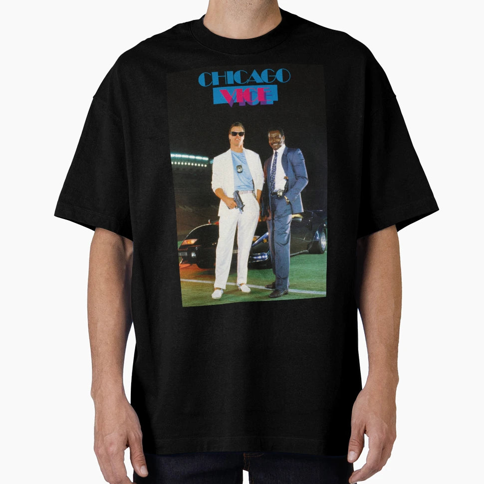 Chicago Vice T-Shirt - Fun Novelty Design for Adults - T-Shirt, Sweatshirt, Hoodie