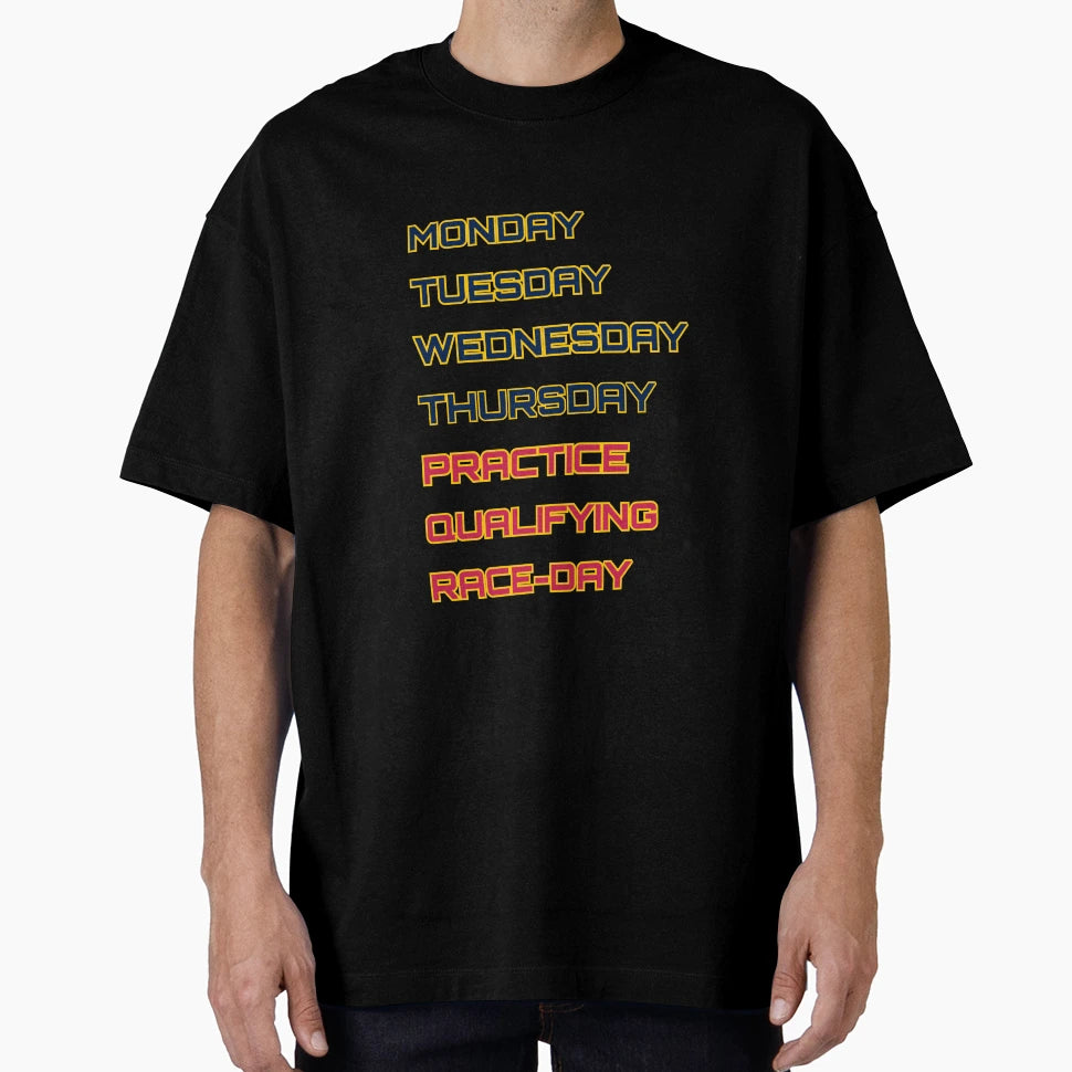 Rbr Days Race Week T-Shirt - Minimalist Print for Adults - T-Shirt, Sweatshirt, Hoodie