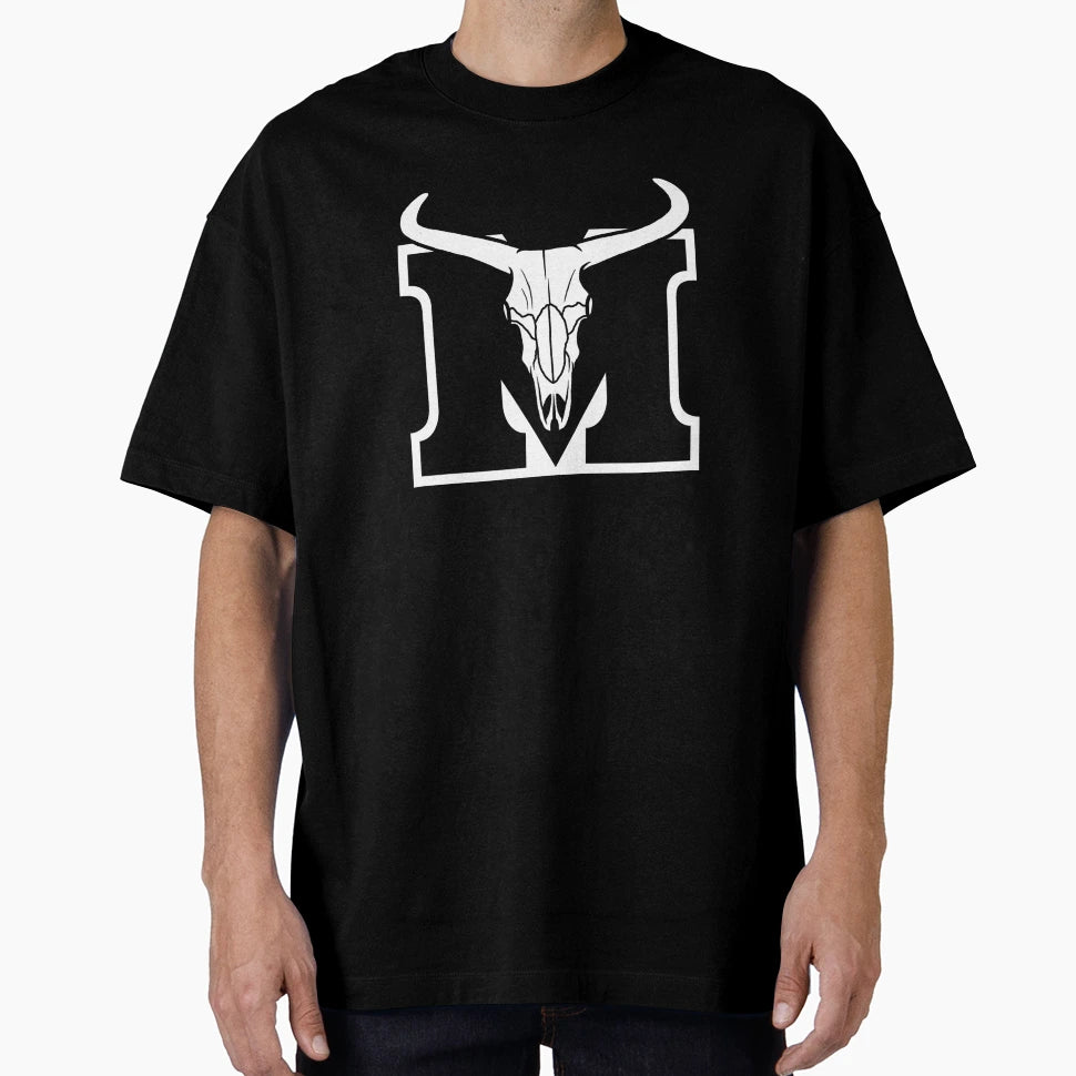 Blackout Buffalo Skull Logo T-Shirt - Trendy Graphic for Adults - T-Shirt, Sweatshirt, Hoodie