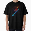 Blue Impact Lightning T-Shirt - Trendy Graphic for Adults - T-Shirt, Sweatshirt, Hoodie