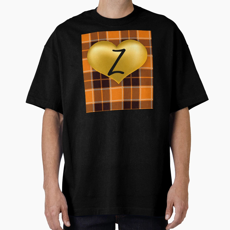 Abstract Warm Plaid Puff Gold T-Shirt - Casual Everyday Wear for Adults - T-Shirt, Sweatshirt, Hoodie