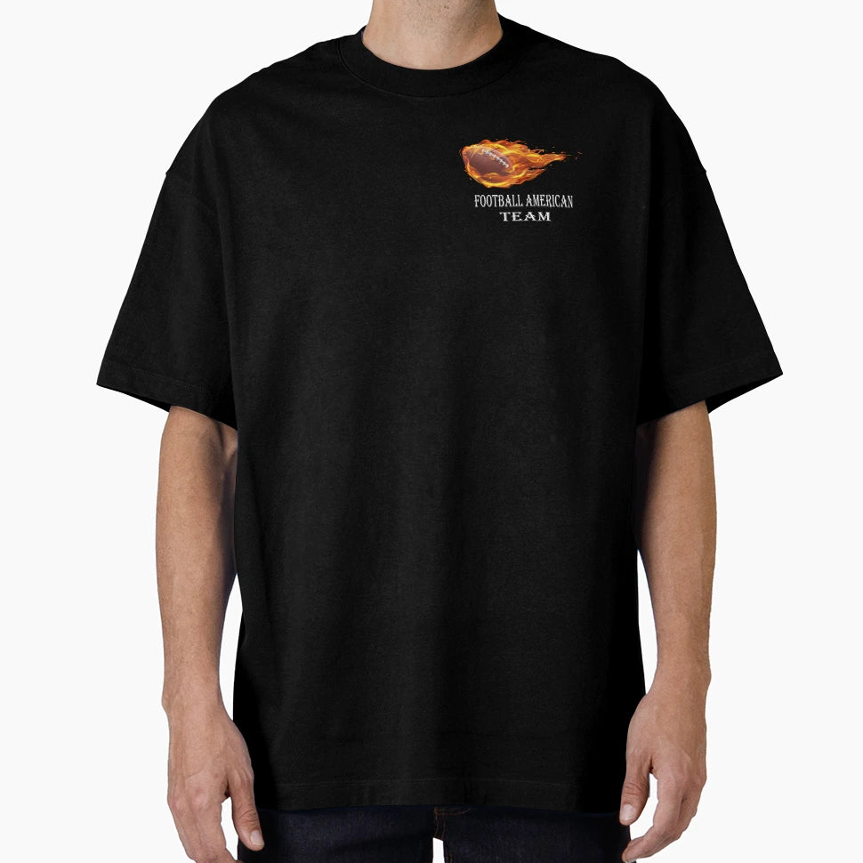 Football American Team Football American T-Shirt - Trendy Graphic Unisex - T-Shirt, Sweatshirt, Hoodie