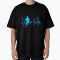 Basketball S And Heartbeat T-Shirt - Minimalist Print for Adults - T-Shirt, Sweatshirt, Hoodie