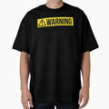 Football Warning T-Shirt - Minimalist Print for Adults - T-Shirt, Sweatshirt, Hoodie