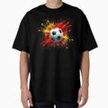 Football Paint Splashes T-Shirt - Custom Art Print for Adults - T-Shirt, Sweatshirt, Hoodie