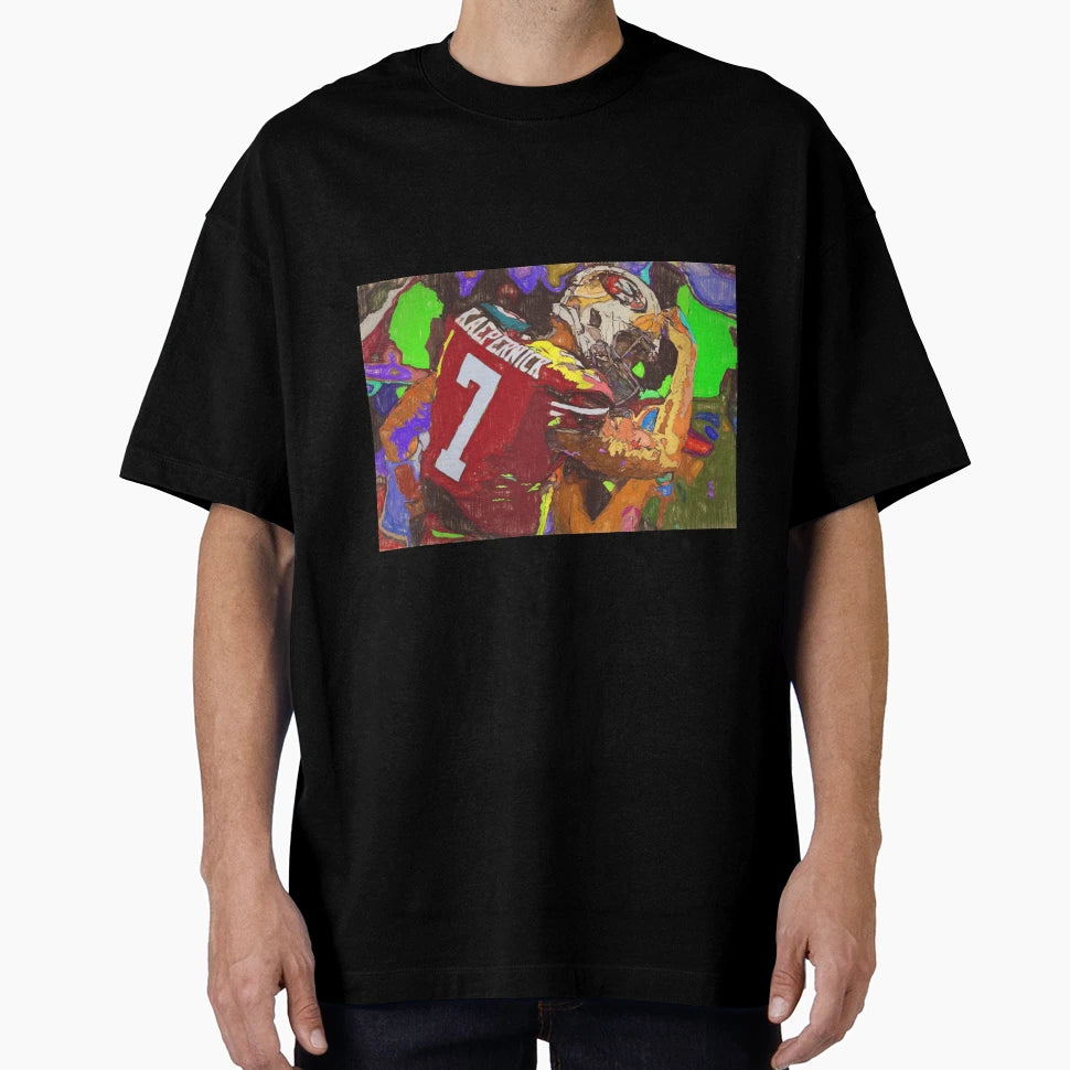 Colin Kaepernick Sketch T-Shirt - Novelty Apparel Unisex - T-Shirt, Sweatshirt, Hoodie