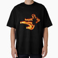 Burning Jump T-Shirt - Trendy Graphic for Adults - T-Shirt, Sweatshirt, Hoodie