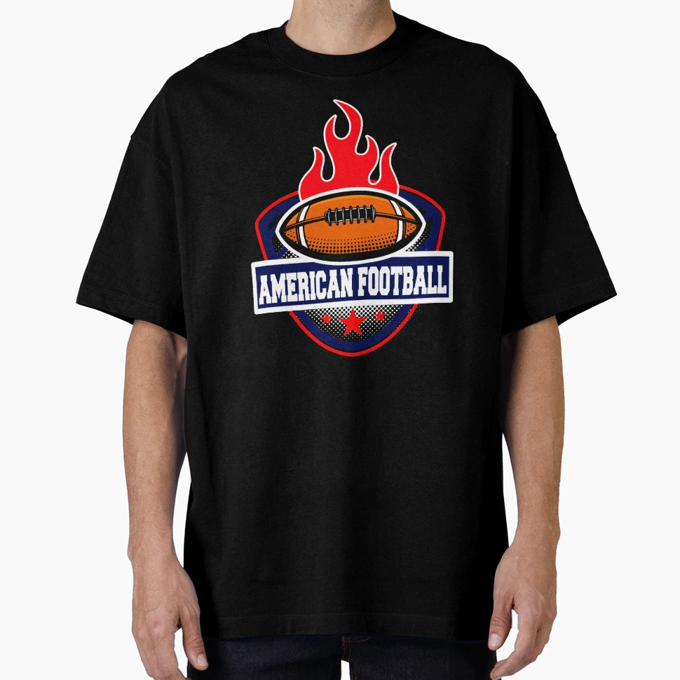 American Football Burn Game T-Shirt - Novelty Apparel Unisex - T-Shirt, Sweatshirt, Hoodie