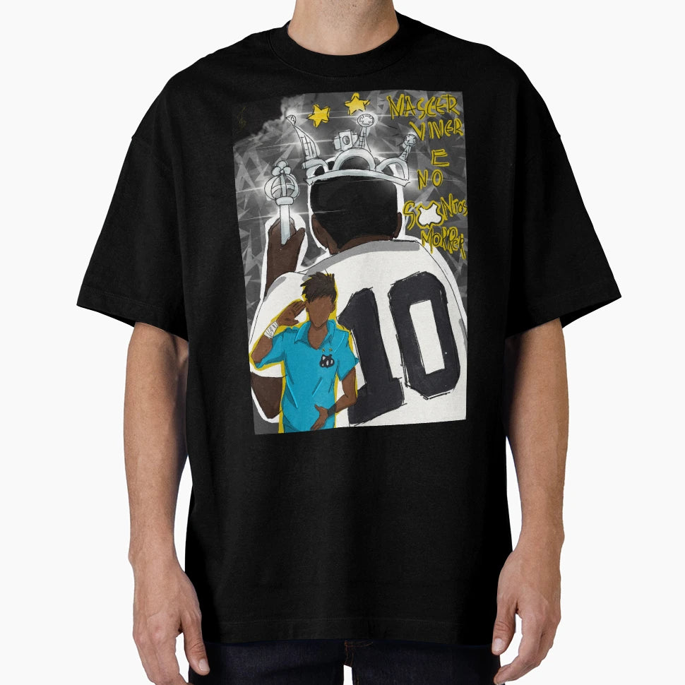 Santos Fc Royalty Soccer T-Shirt - Graphic Print Men Women - T-Shirt, Sweatshirt, Hoodie