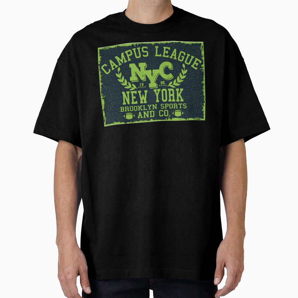 League Campus T-Shirt - Fun Novelty Design Unisex - T-Shirt, Sweatshirt, Hoodie