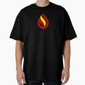 Fire Logo T-Shirt - Unique Graphic Men Women - T-Shirt, Sweatshirt, Hoodie