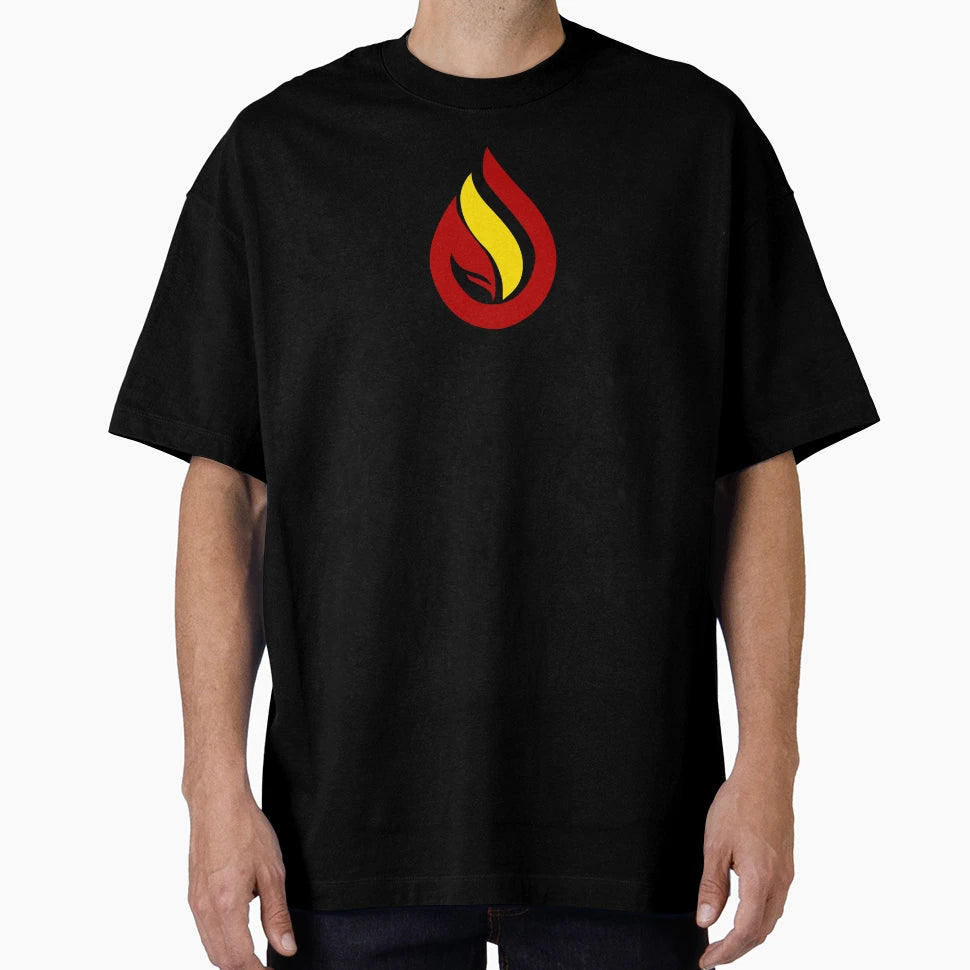 Fire Logo T-Shirt - Unique Graphic Men Women - T-Shirt, Sweatshirt, Hoodie
