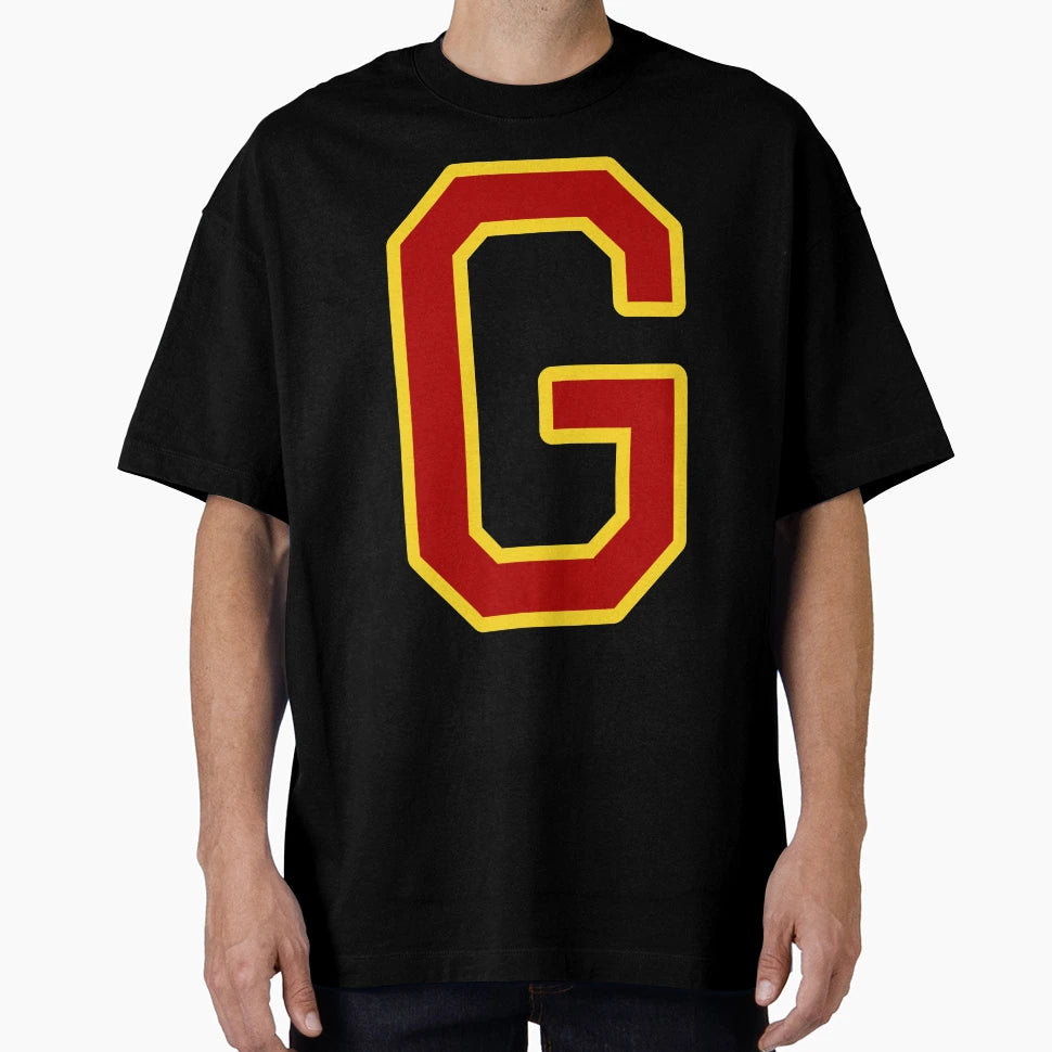 Magical Red And Gold Letter G T-Shirt - Graphic Print for Adults - T-Shirt, Sweatshirt, Hoodie