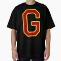 Magical Red And Gold Letter G T-Shirt - Graphic Print for Adults - T-Shirt, Sweatshirt, Hoodie