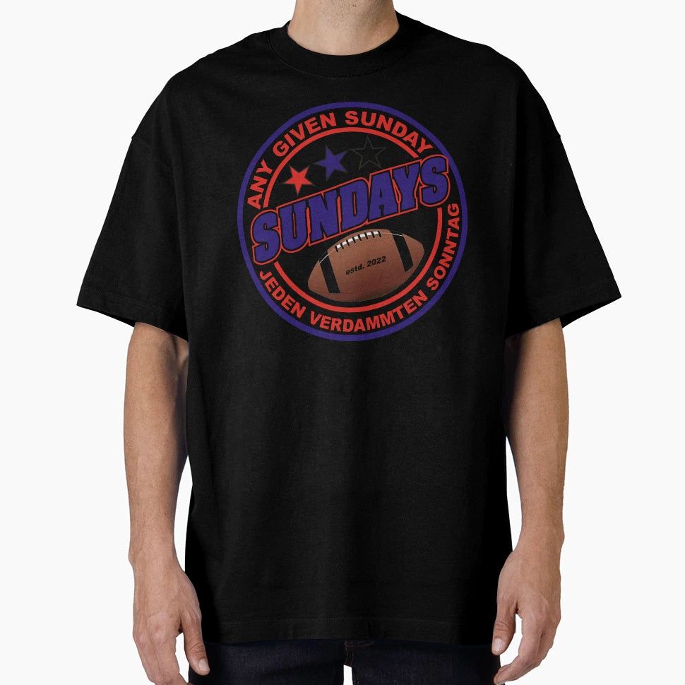 Sundays Any Given Sunday T-Shirt - Trendy Graphic Men Women - T-Shirt, Sweatshirt, Hoodie