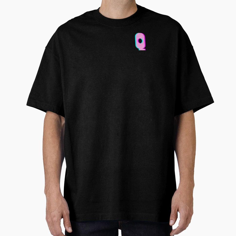 Letter Q T-Shirt - Custom Art Print for Adults - T-Shirt, Sweatshirt, Hoodie