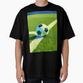 Football Field T-Shirt - Minimalist Print for Adults - T-Shirt, Sweatshirt, Hoodie