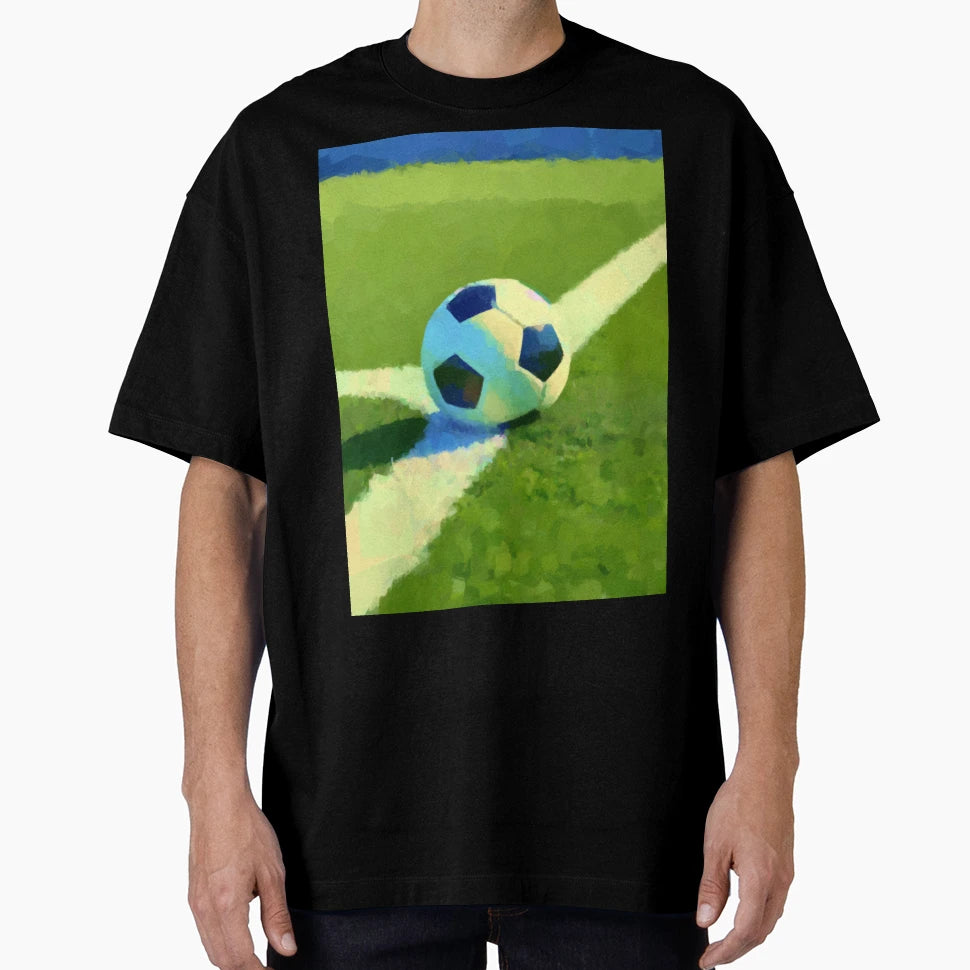 Football Field T-Shirt - Minimalist Print for Adults - T-Shirt, Sweatshirt, Hoodie