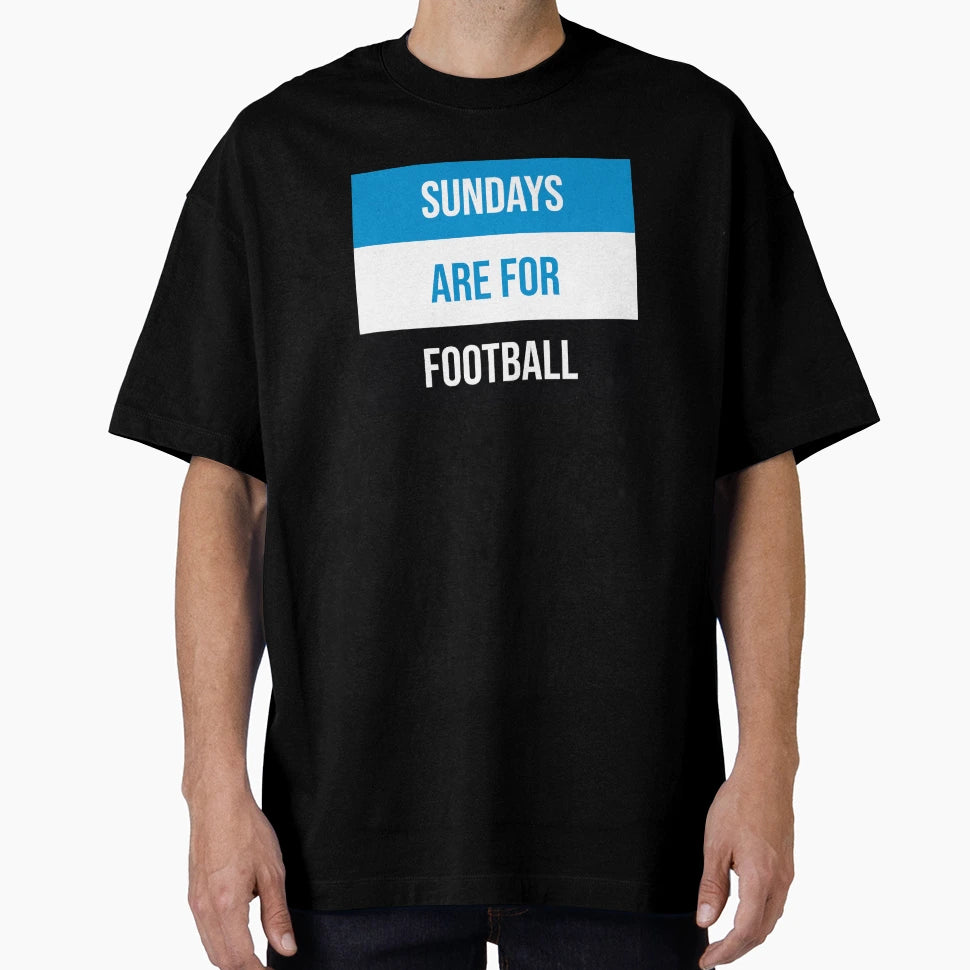 Sundays Are Football T-Shirt - Minimalist Print Unisex - T-Shirt, Sweatshirt, Hoodie