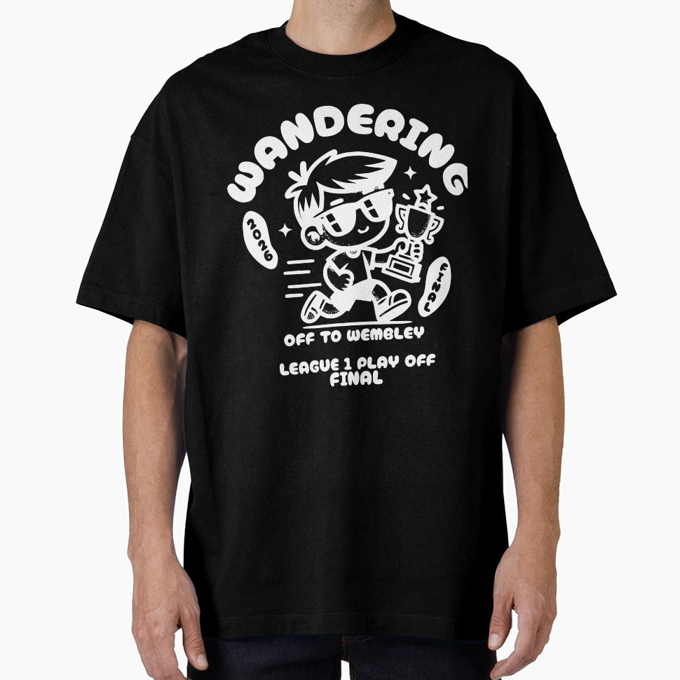 Wandering Off To Wembley T-Shirt - Trendy Graphic Men Women - T-Shirt, Sweatshirt, Hoodie