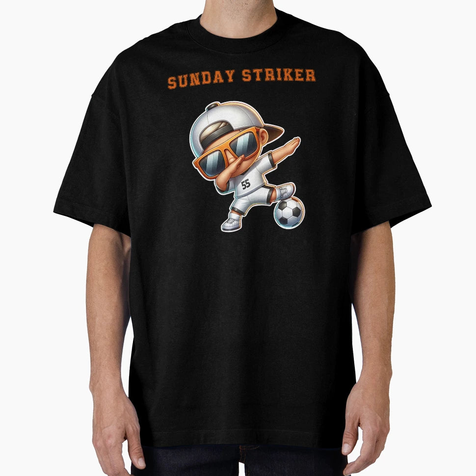 Sunday Striker Funny Weekend Soccer T-Shirt - Fun Novelty Design for Adults - T-Shirt, Sweatshirt, Hoodie