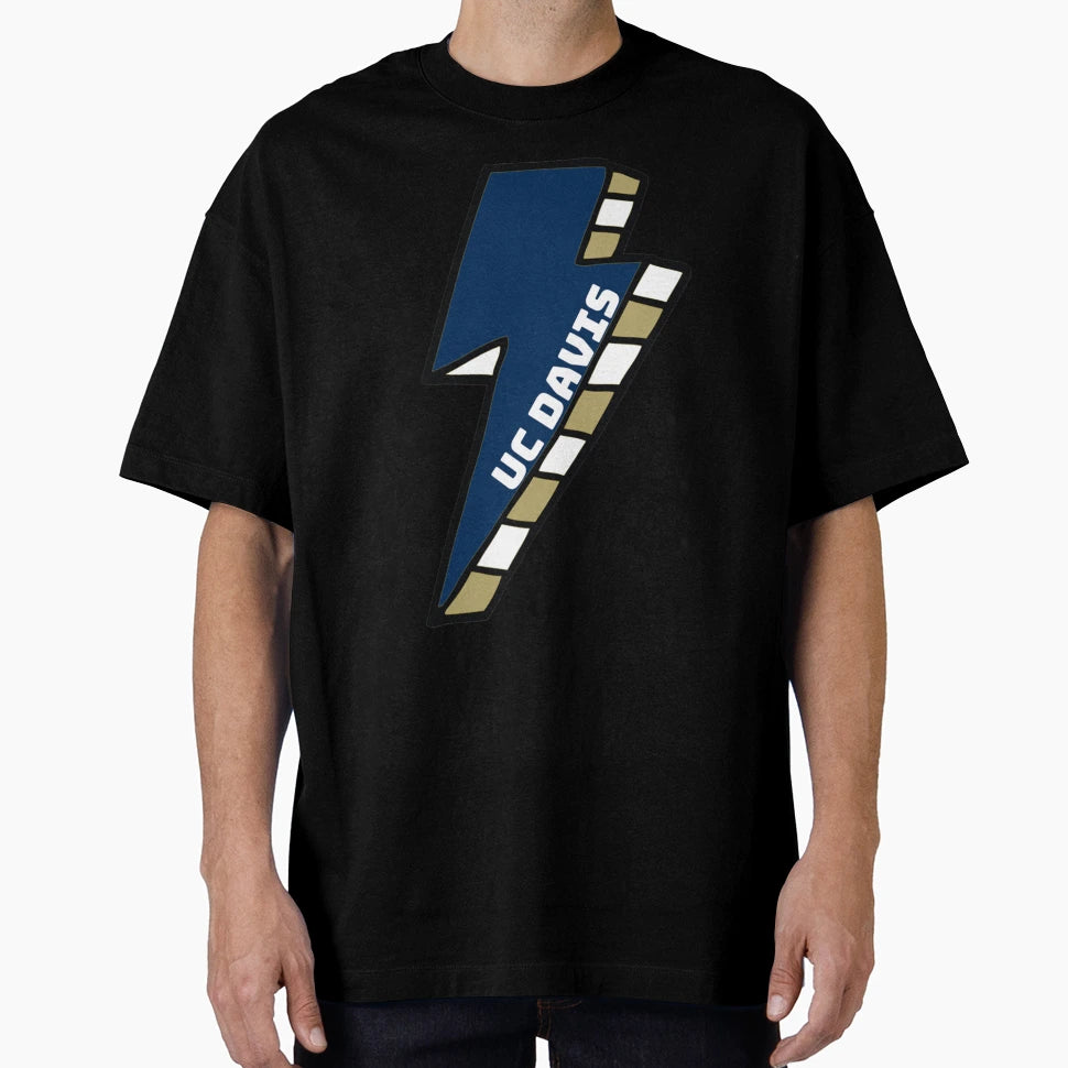 Uc Davis Lightning Bolt T-Shirt - Fun Novelty Design Men Women - T-Shirt, Sweatshirt, Hoodie