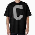 Alphabet Silver C Sports Letter C T-Shirt - Fun Novelty Design for Adults - T-Shirt, Sweatshirt, Hoodie