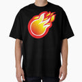 Decal Flame T-Shirt - Minimalist Print for Adults - T-Shirt, Sweatshirt, Hoodie
