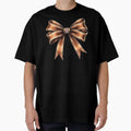 Coquette Bow Pumpkin American T-Shirt - Casual Everyday Wear Unisex - T-Shirt, Sweatshirt, Hoodie