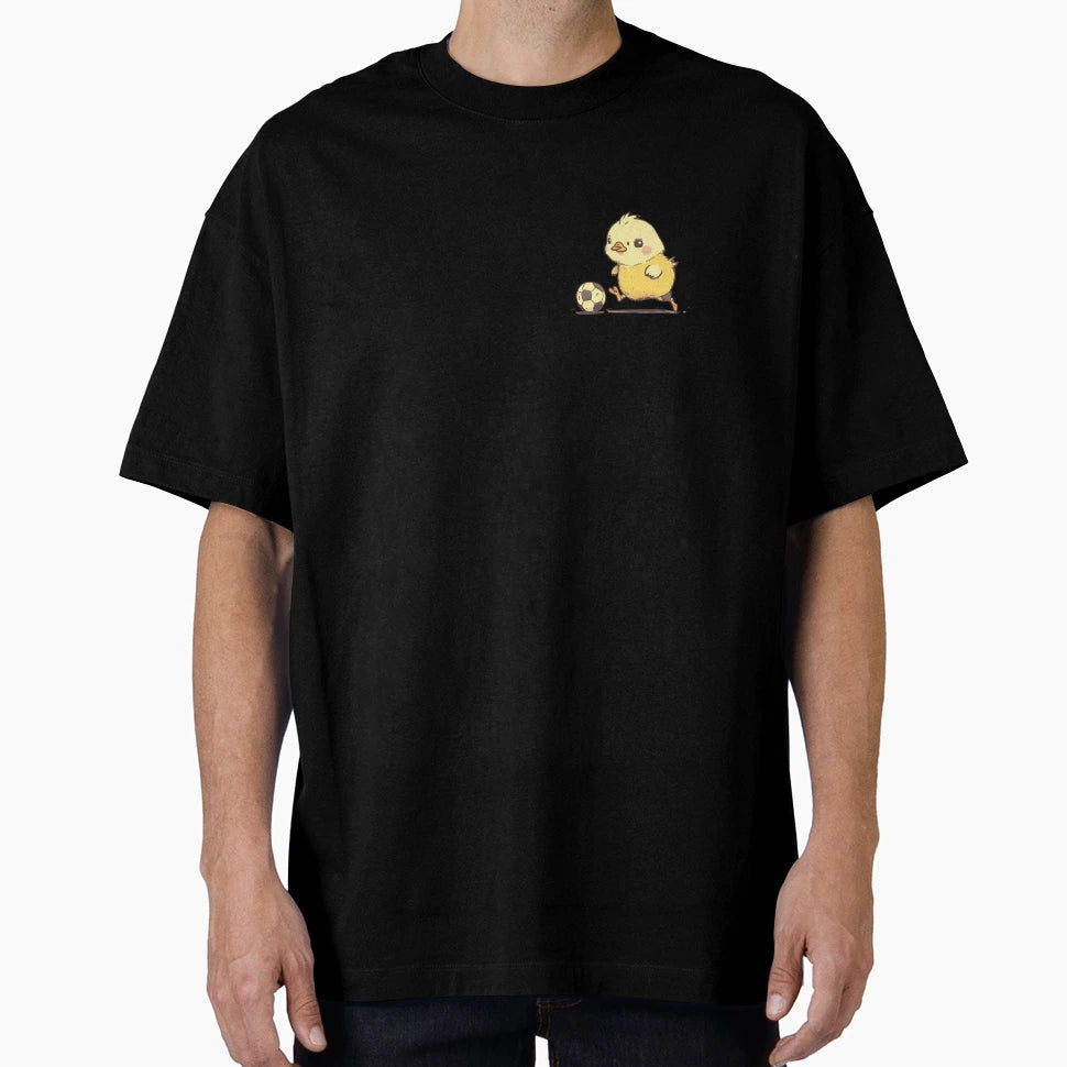 Little Footballer Chick T-Shirt - Unique Graphic for Adults - T-Shirt, Sweatshirt, Hoodie