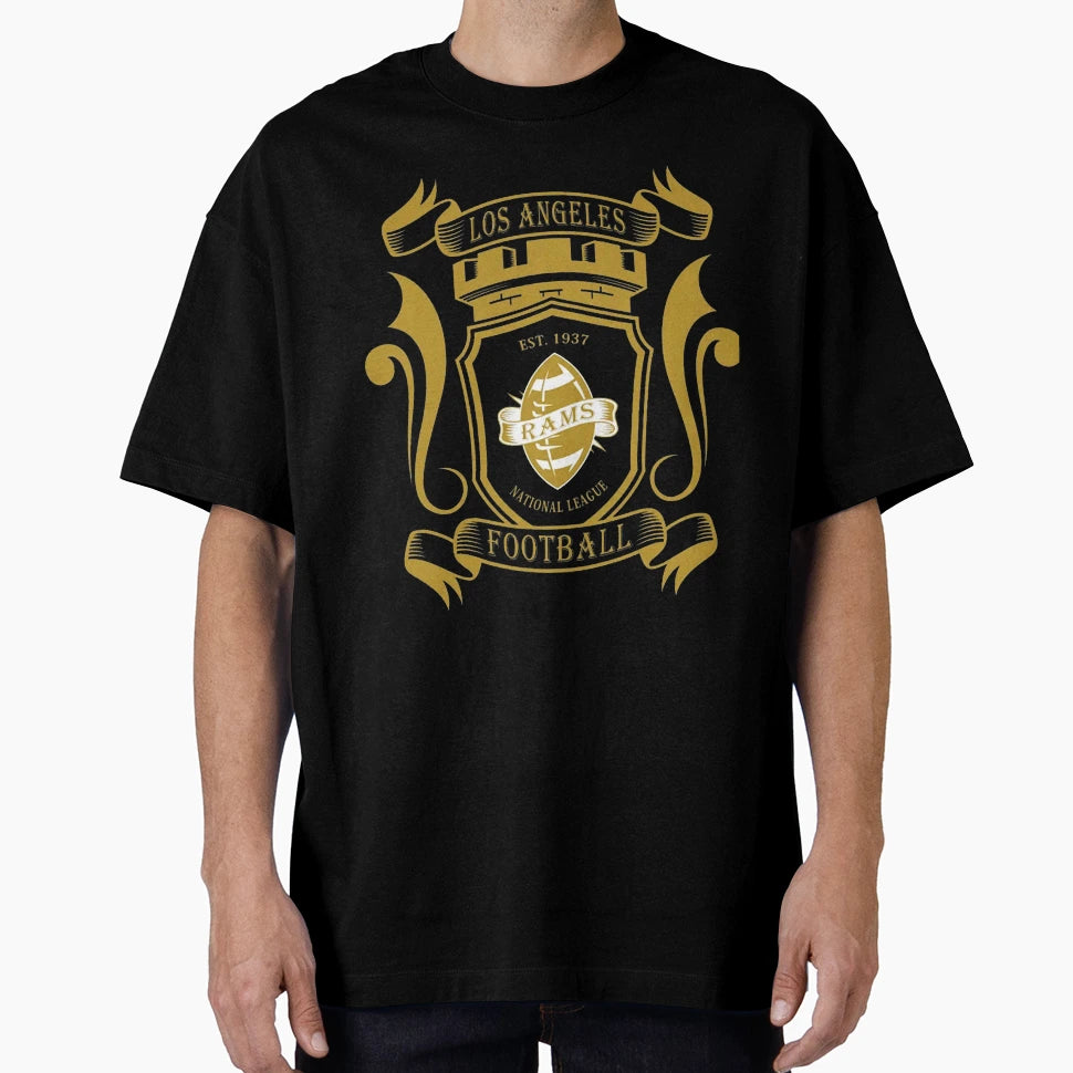 Football Los Angeles Rams T-Shirt - Aesthetic Graphic Unisex - T-Shirt, Sweatshirt, Hoodie