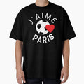 Jaime Paris Paris Football Love T-Shirt - Casual Everyday Wear Men Women - T-Shirt, Sweatshirt, Hoodie