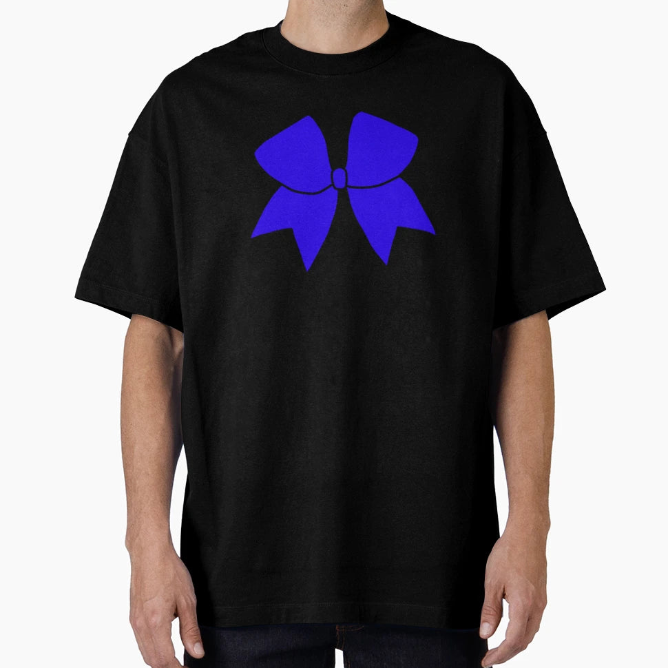 Royal Blue Cheer Bow T-Shirt - Streetwear Style Men Women - T-Shirt, Sweatshirt, Hoodie