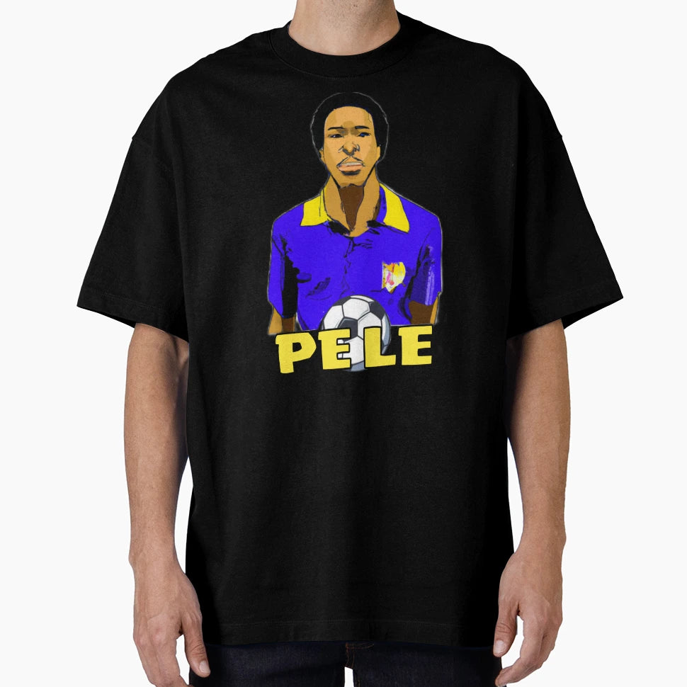 Pele Nice Cartoon T-Shirt - Fun Novelty Design for Adults - T-Shirt, Sweatshirt, Hoodie