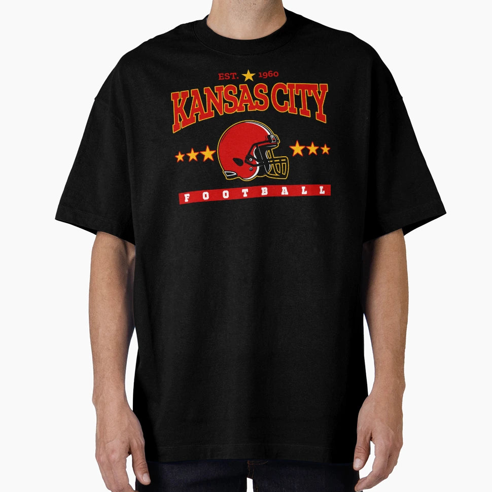 Kansas City Football T-Shirt - Casual Everyday Wear Men Women - T-Shirt, Sweatshirt, Hoodie