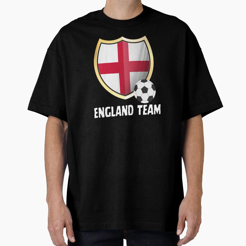 England Flag Football Gift Fans T-Shirt - Minimalist Print Men Women - T-Shirt, Sweatshirt, Hoodie
