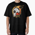 Skull Flames T-Shirt - Novelty Apparel Unisex - T-Shirt, Sweatshirt, Hoodie