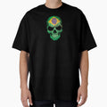 Brazilian Flag Skull T-Shirt - Graphic Print Unisex - T-Shirt, Sweatshirt, Hoodie