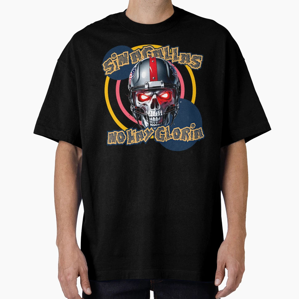 Skull No Guts No Glory Spanish T-Shirt - Aesthetic Graphic Men Women - T-Shirt, Sweatshirt, Hoodie