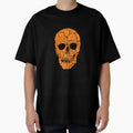 Orange Skull T-Shirt - Streetwear Style for Adults - T-Shirt, Sweatshirt, Hoodie