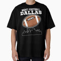 Dallas Night Football Texas Football T-Shirt - Novelty Apparel for Adults - T-Shirt, Sweatshirt, Hoodie