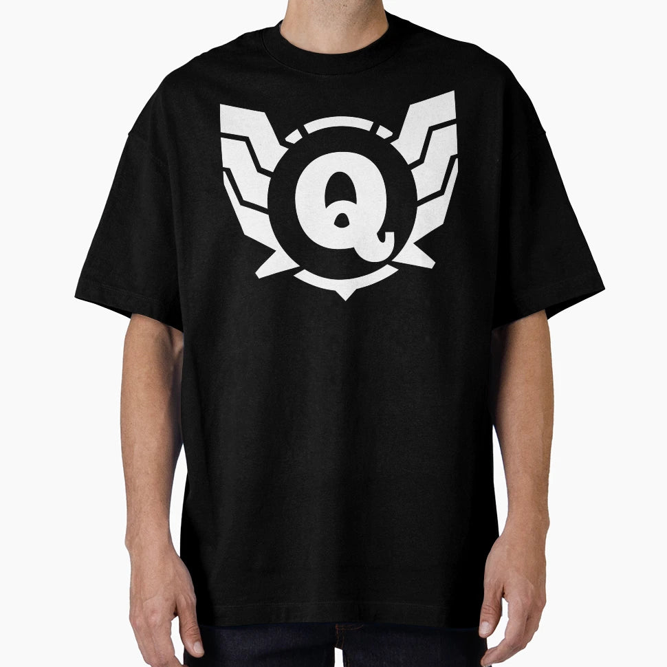 Superhero Letter Q Power Wings T-Shirt - Fun Novelty Design Unisex - T-Shirt, Sweatshirt, Hoodie