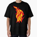 Flame Fire T-Shirt - Aesthetic Graphic Men Women - T-Shirt, Sweatshirt, Hoodie
