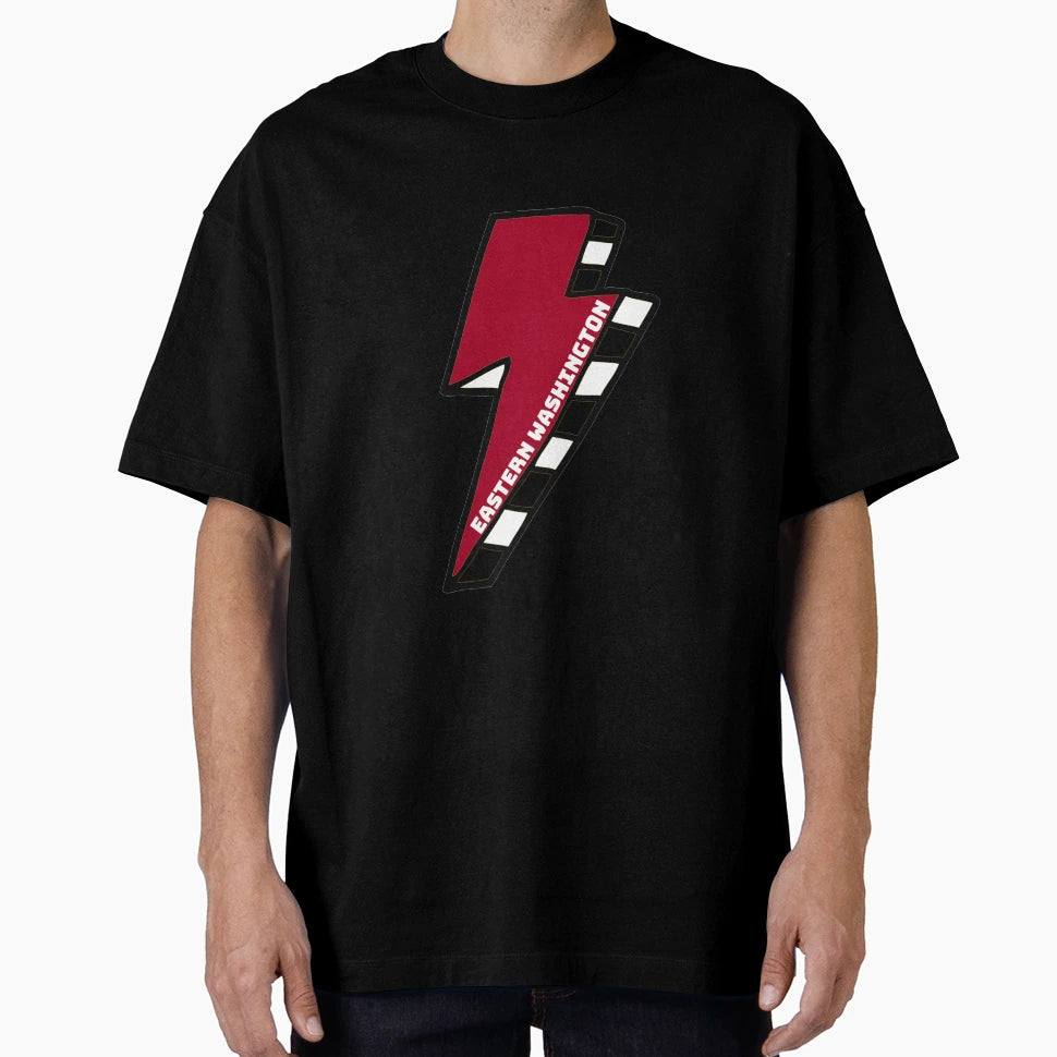 Eastern Washington University Lightning T-Shirt - Novelty Apparel Unisex - T-Shirt, Sweatshirt, Hoodie
