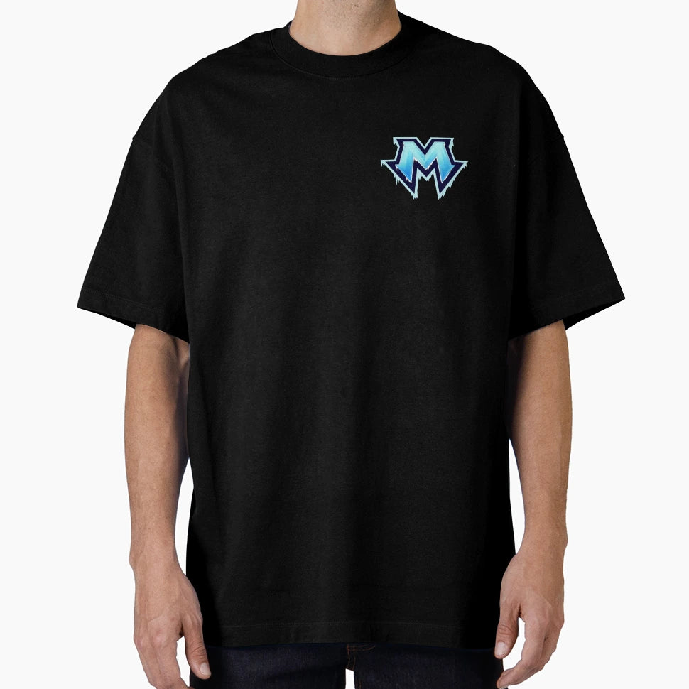 M Letter T-Shirt - Minimalist Print Men Women - T-Shirt, Sweatshirt, Hoodie