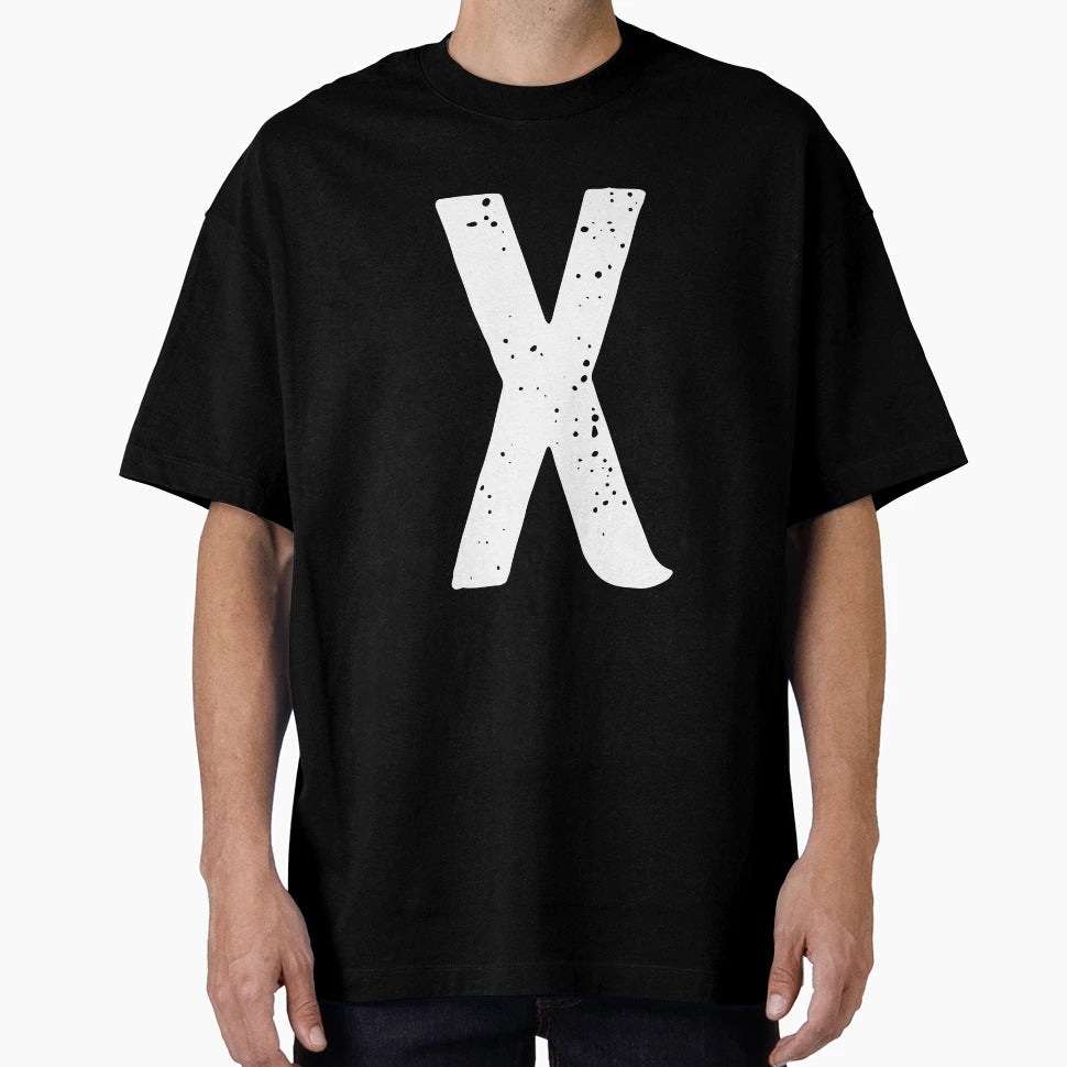Big Letter X T-Shirt - Custom Art Print Unisex - T-Shirt, Sweatshirt, Hoodie