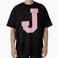 Alphabet Rose J Sports Letter J T-Shirt - Minimalist Print Men Women - T-Shirt, Sweatshirt, Hoodie